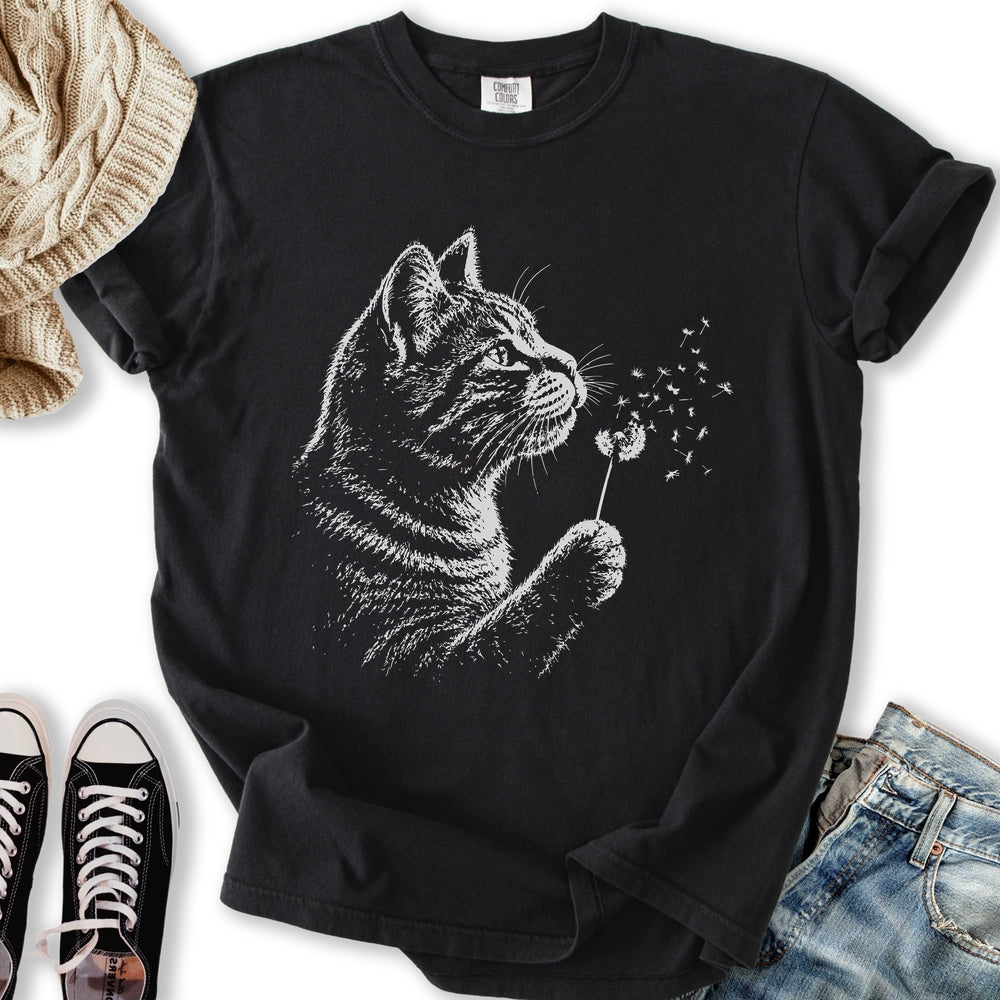 Dandelion Cat T-Shirt