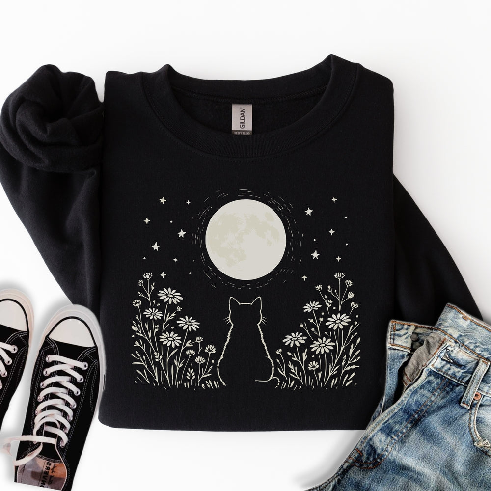 Kitten Moon Sweatshirt