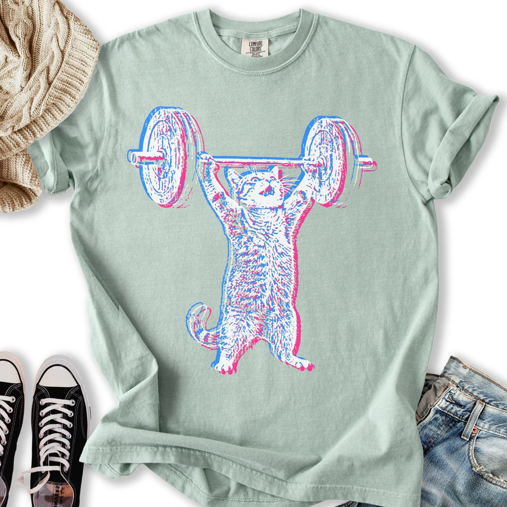 Glitch Lifter Cat T-Shirt