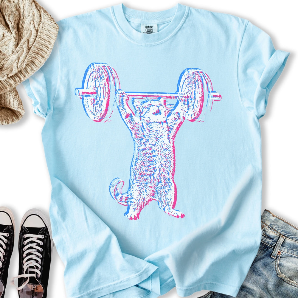 Glitch Lifter Cat T-Shirt