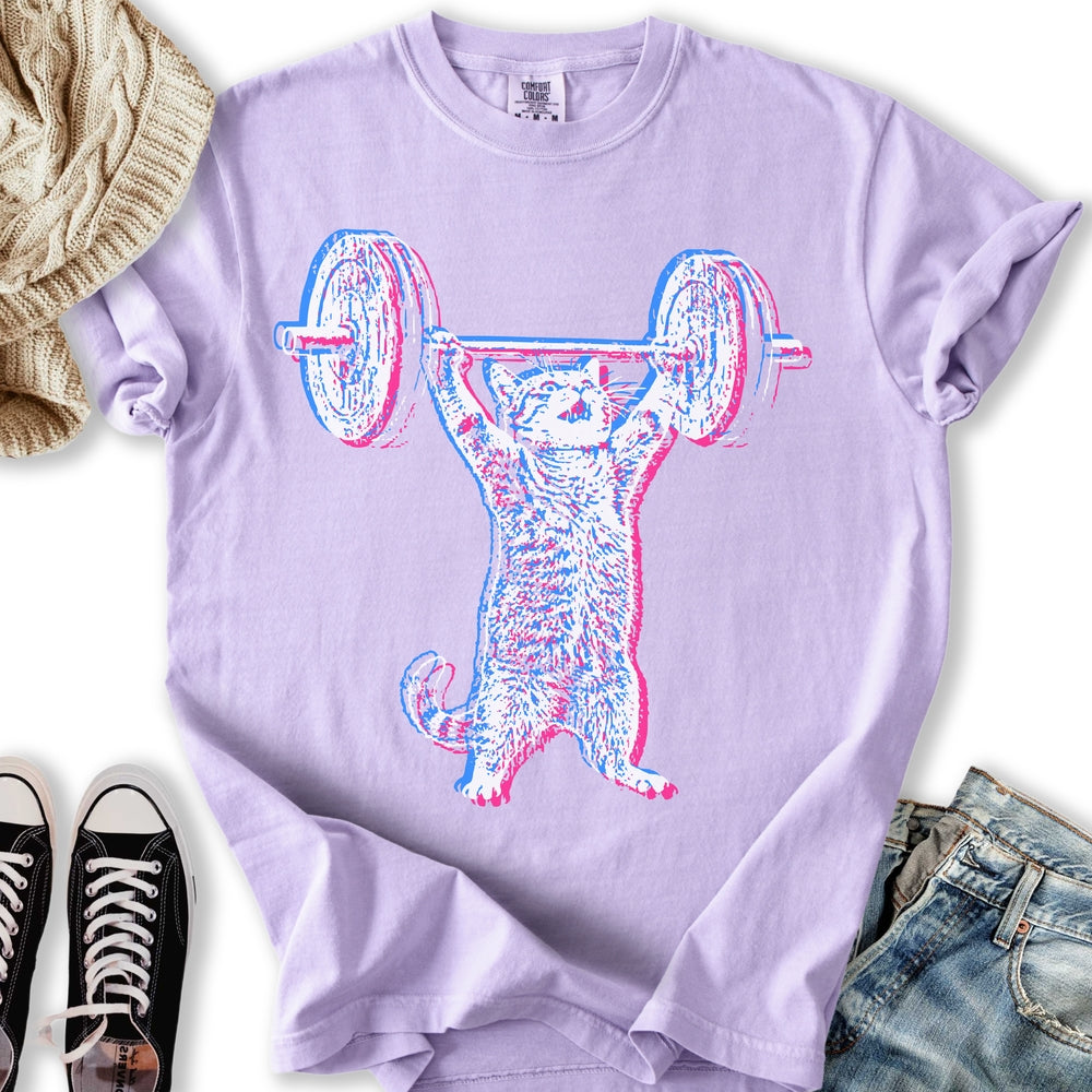 Glitch Lifter Cat T-Shirt