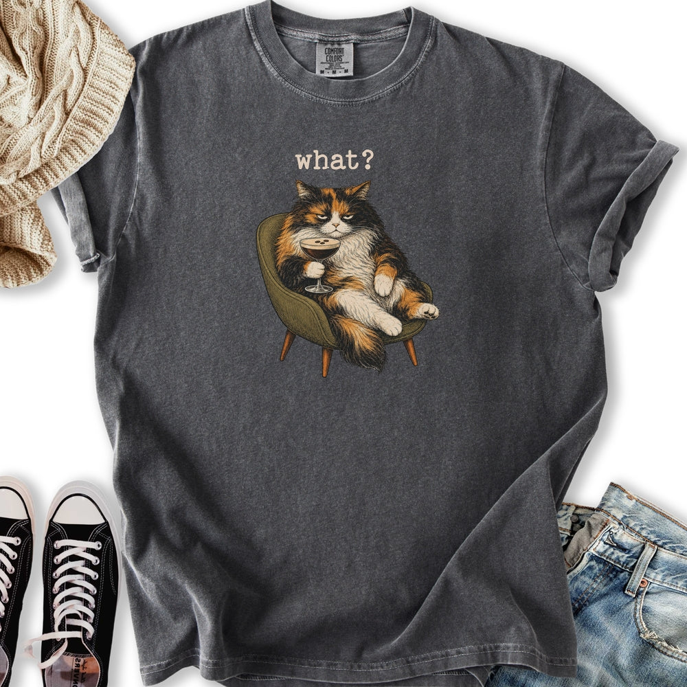 Grumpy Calico Cat T-Shirt