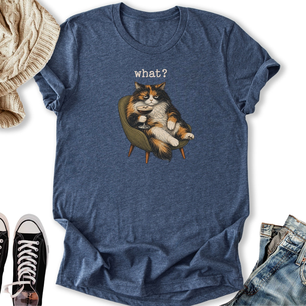 Grumpy Calico Cat Classic Tee