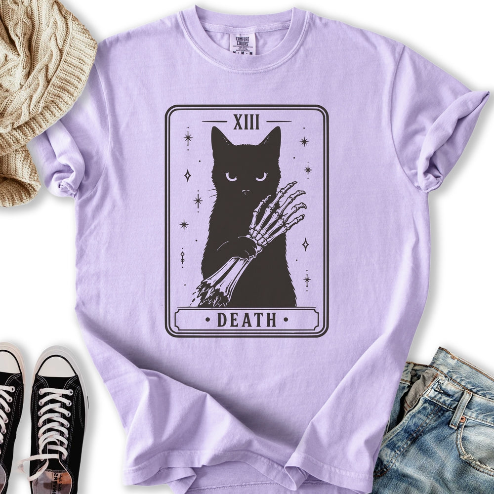 Death Cat Tarot Relaxed Tee