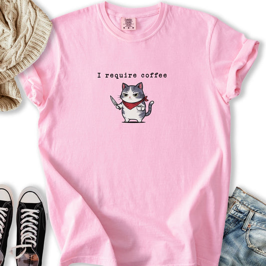 I Require Coffee T-Shirt