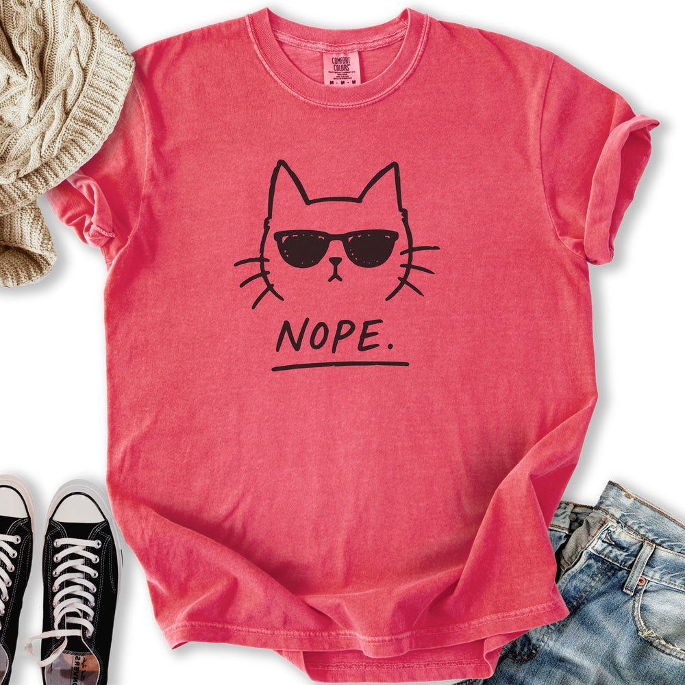 Nope Cat T-Shirt