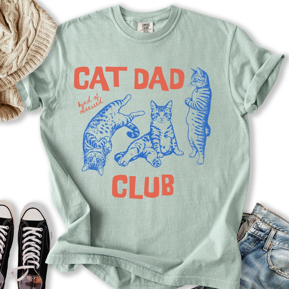 Cat Dad Club Relaxed Tee