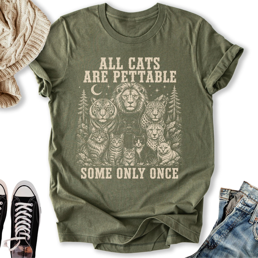 All Cats Are Pettable II Classic Tee