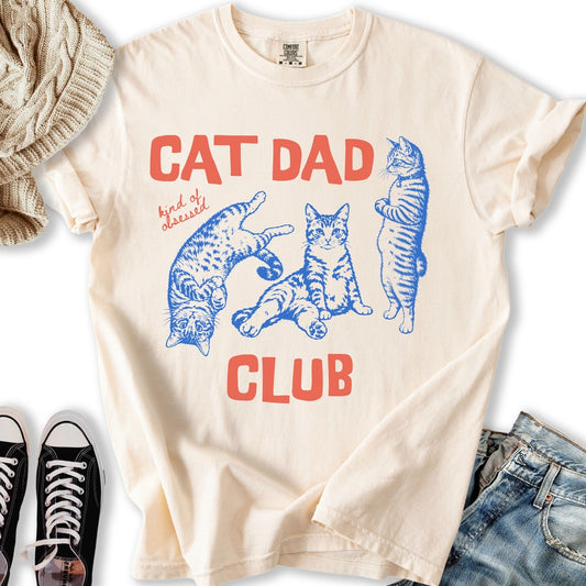 Cat Dad Club Relaxed Tee