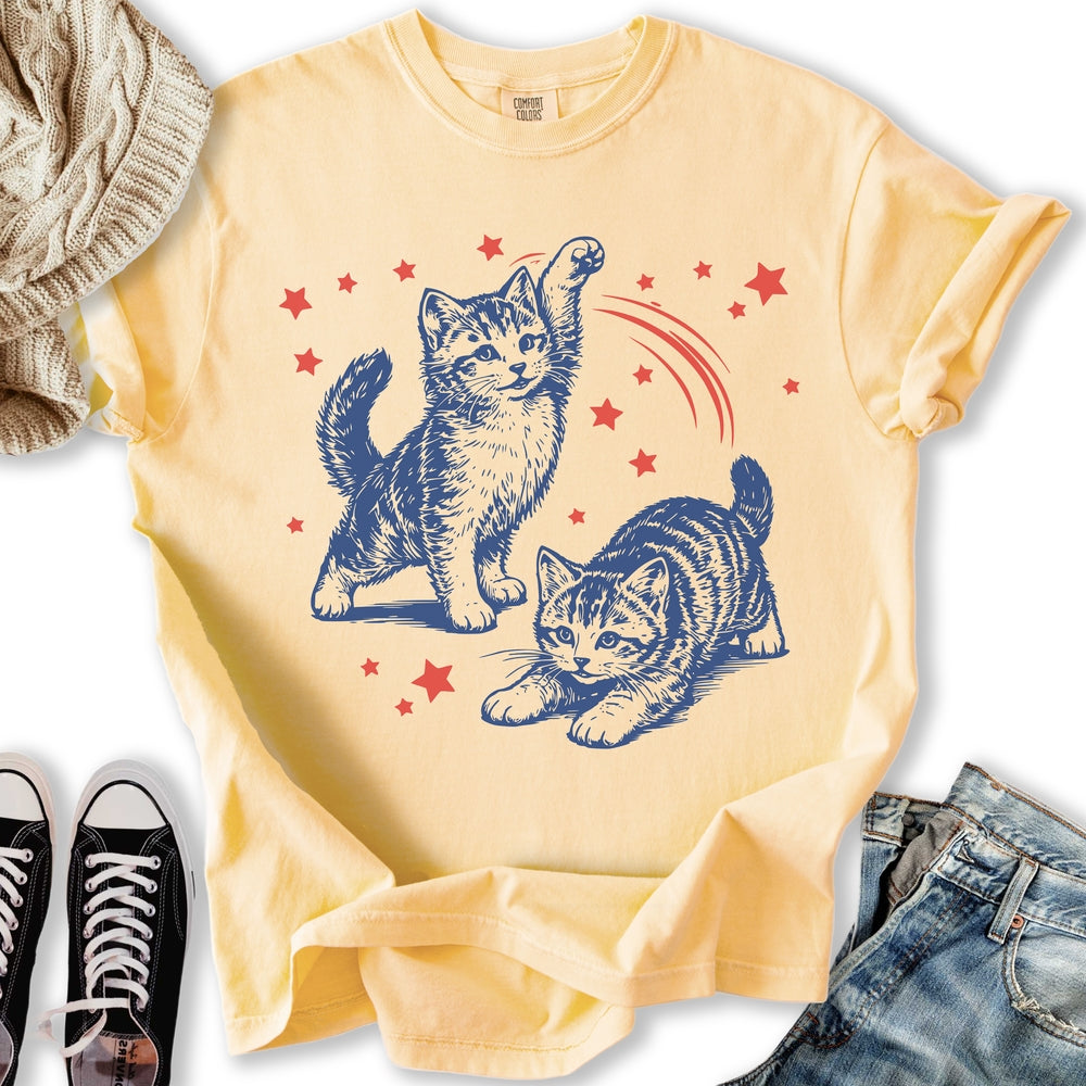 Patriotic Kittens T-Shirt