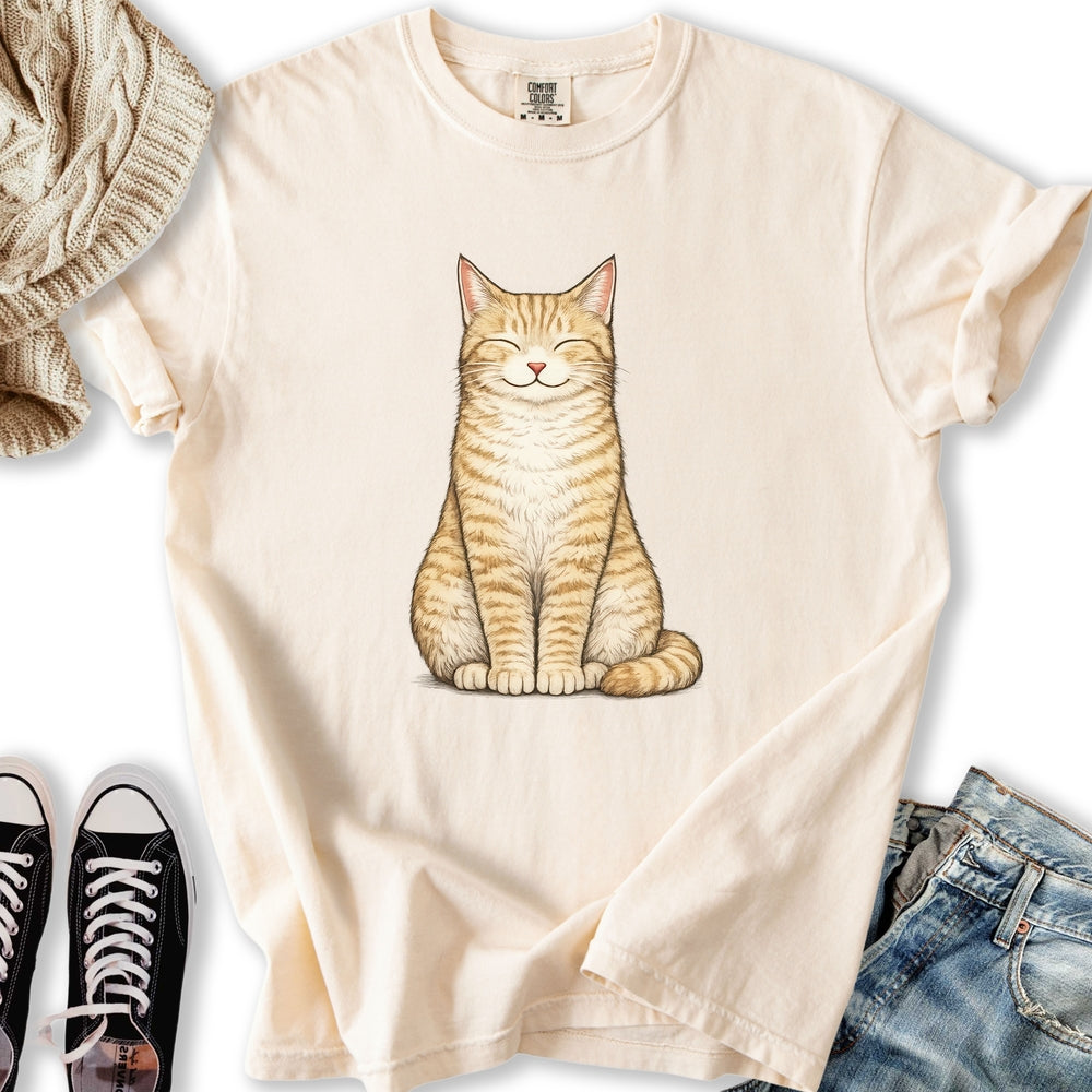 Smiling Cream Tabby T-Shirt