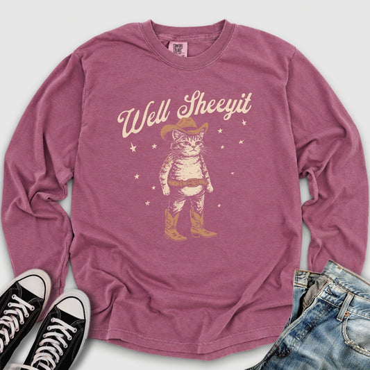 Well Sheeyit Long Sleeve Tee