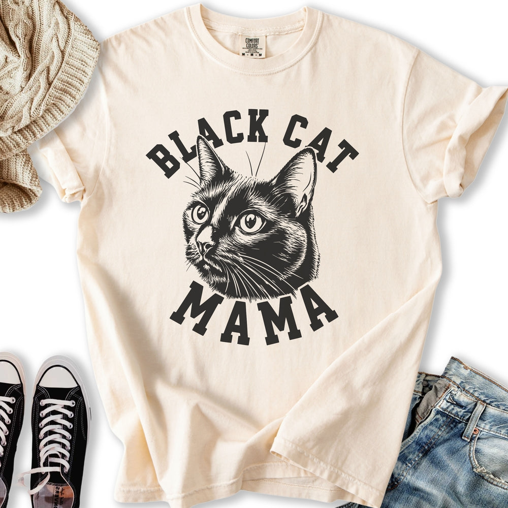 Black Cat Mama T-Shirt