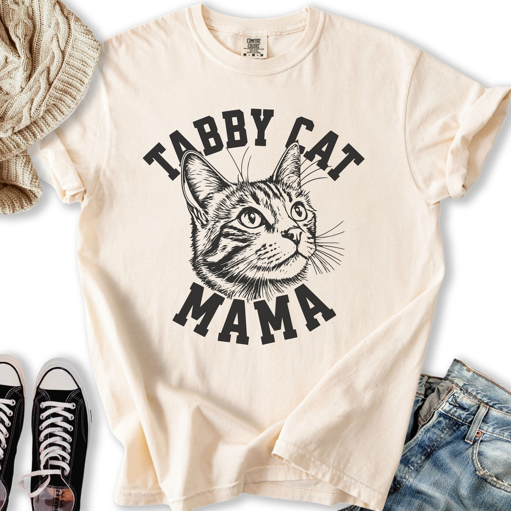 Tabby Cat Mama T-Shirt