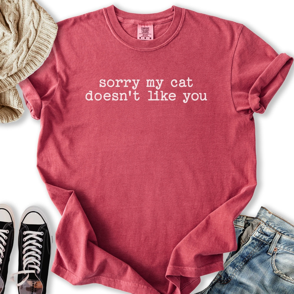 My Cat Doesn't Like You T-Shirt
