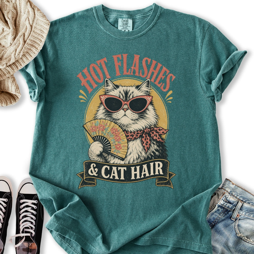 Hot Flashes & Cat Hair T-Shirt