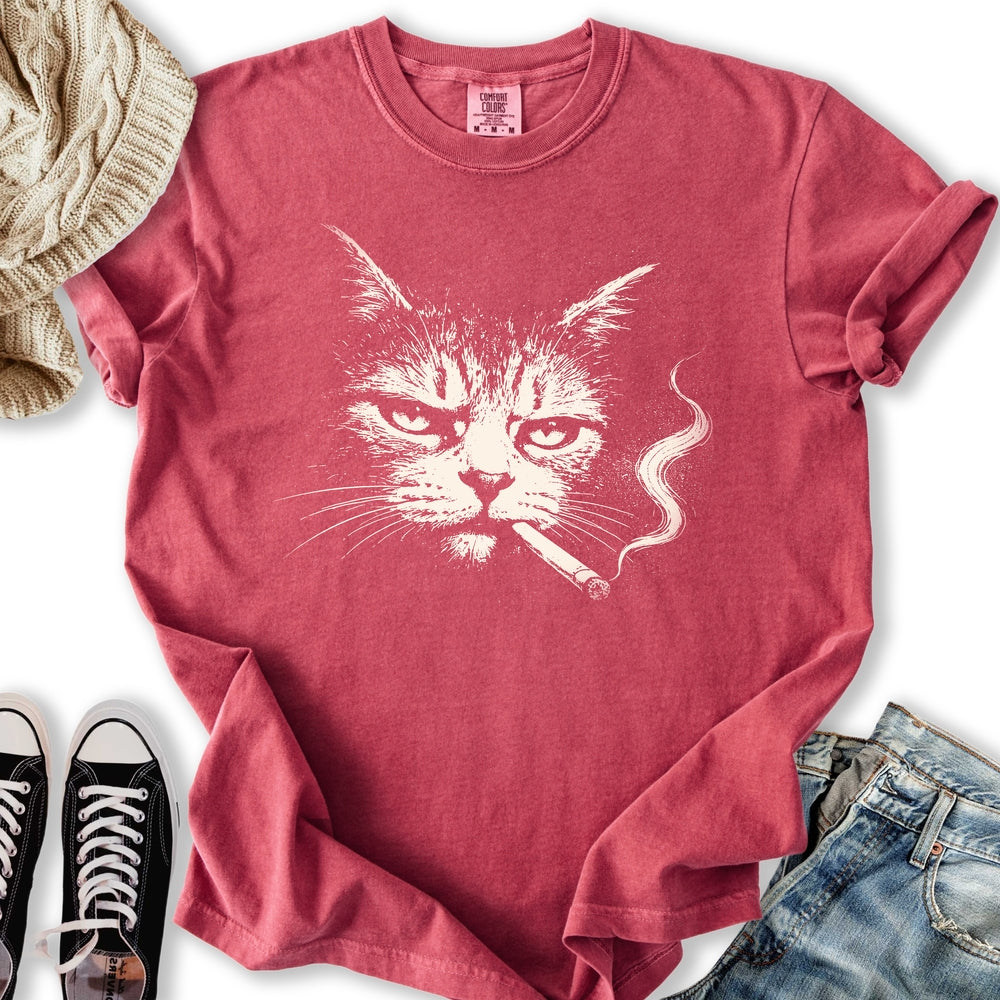 Grunge Cat T-Shirt