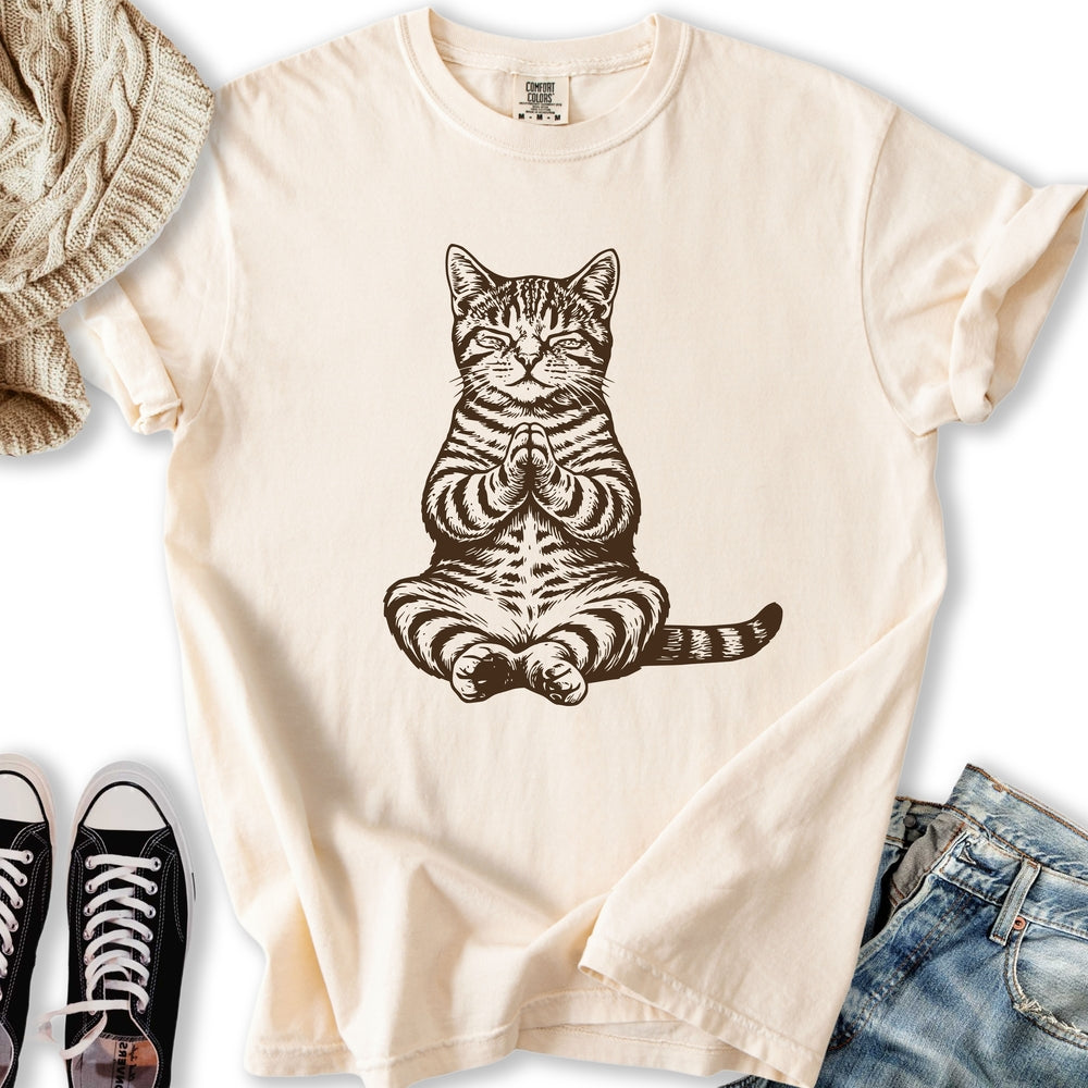 Prayer Cat T-Shirt