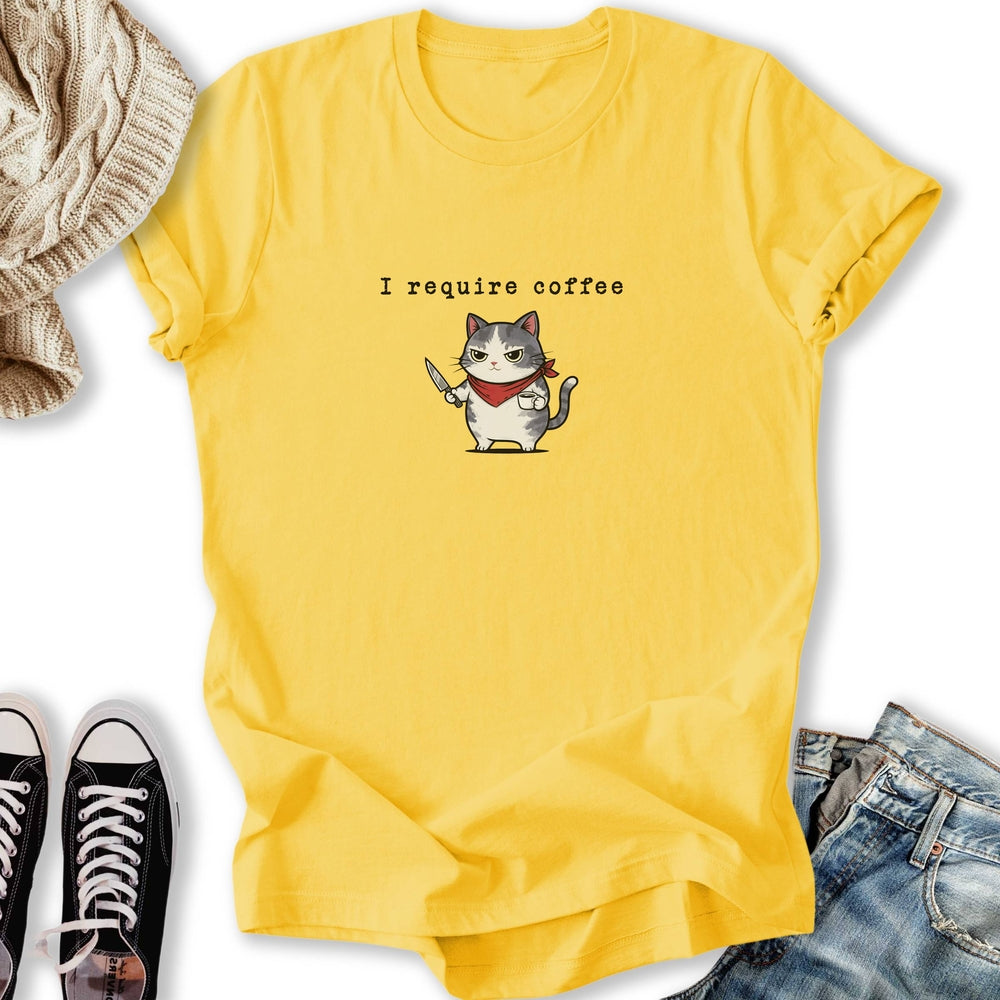 I Require Coffee Classic Tee