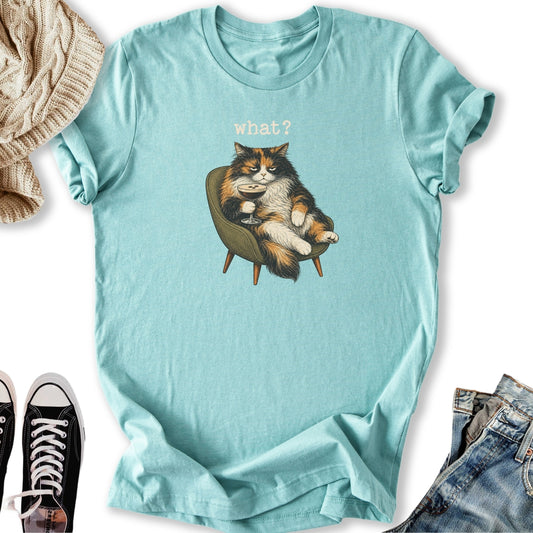 Grumpy Calico Cat Classic Tee