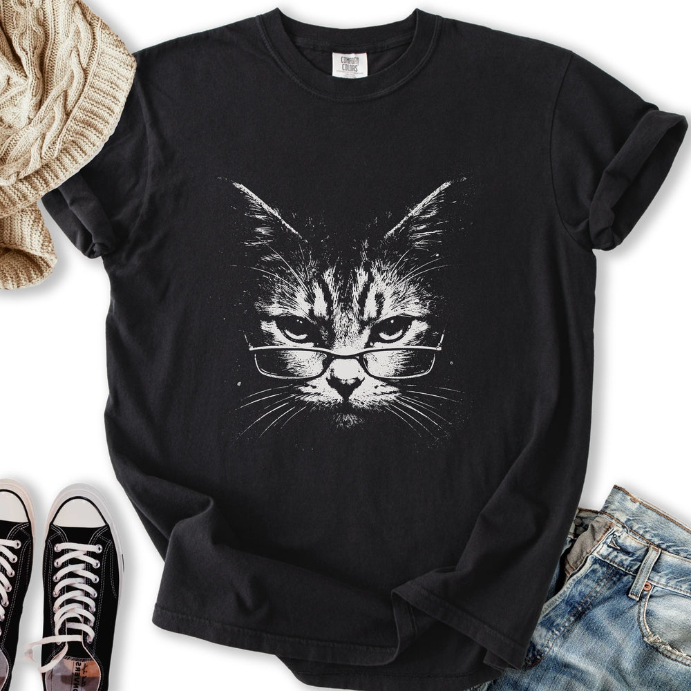 Cat Reader T-Shirt
