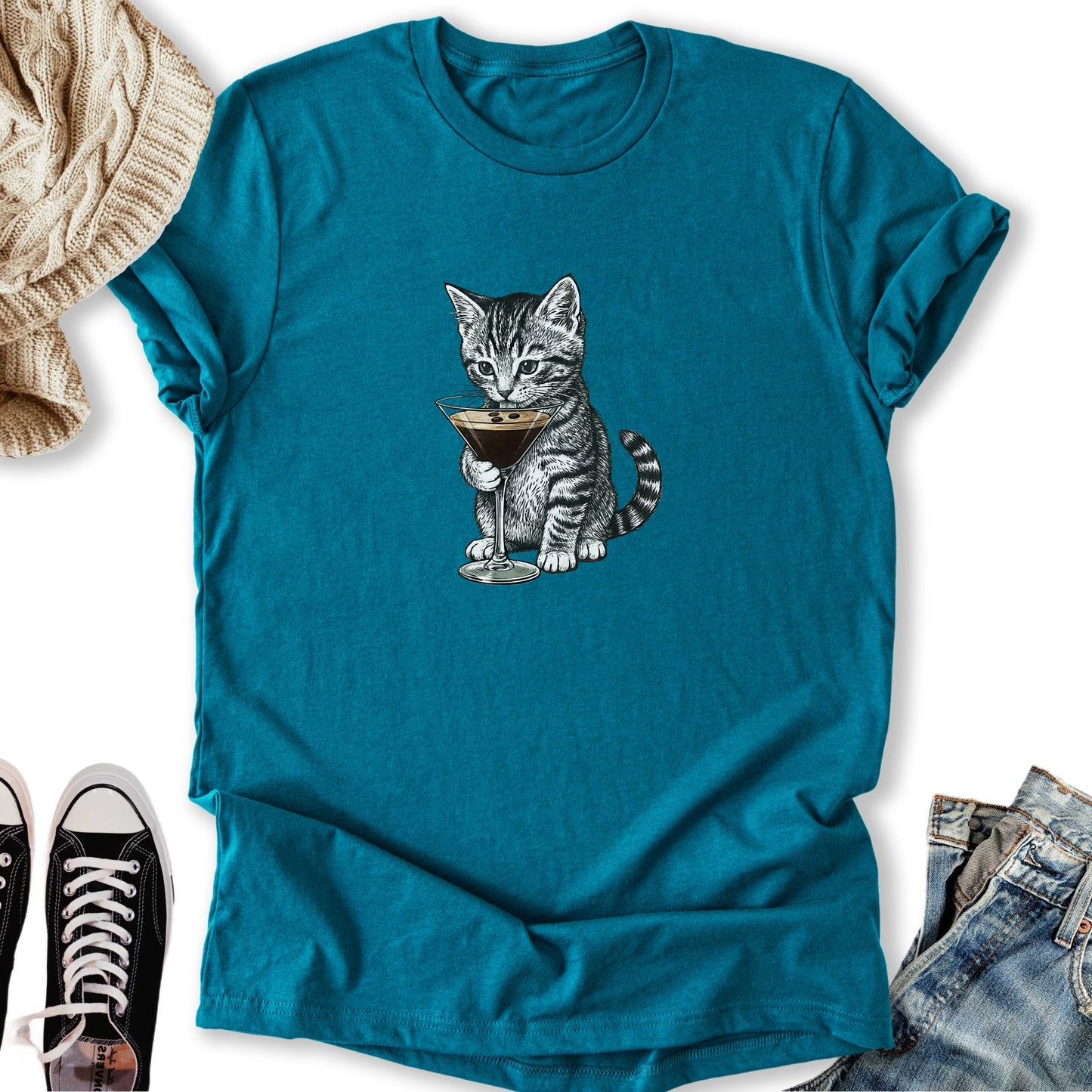 Kitten Espresso Martini T-Shirt