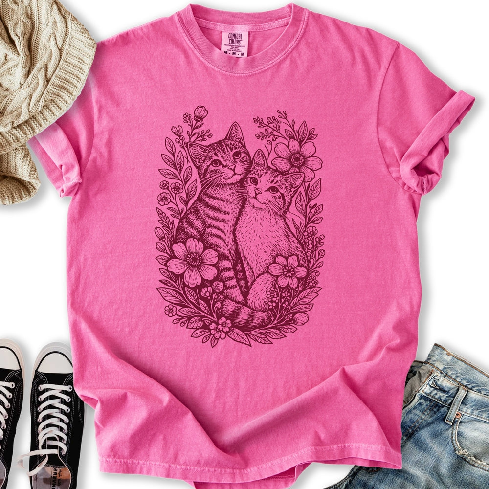 Wildflower Cats T-Shirt