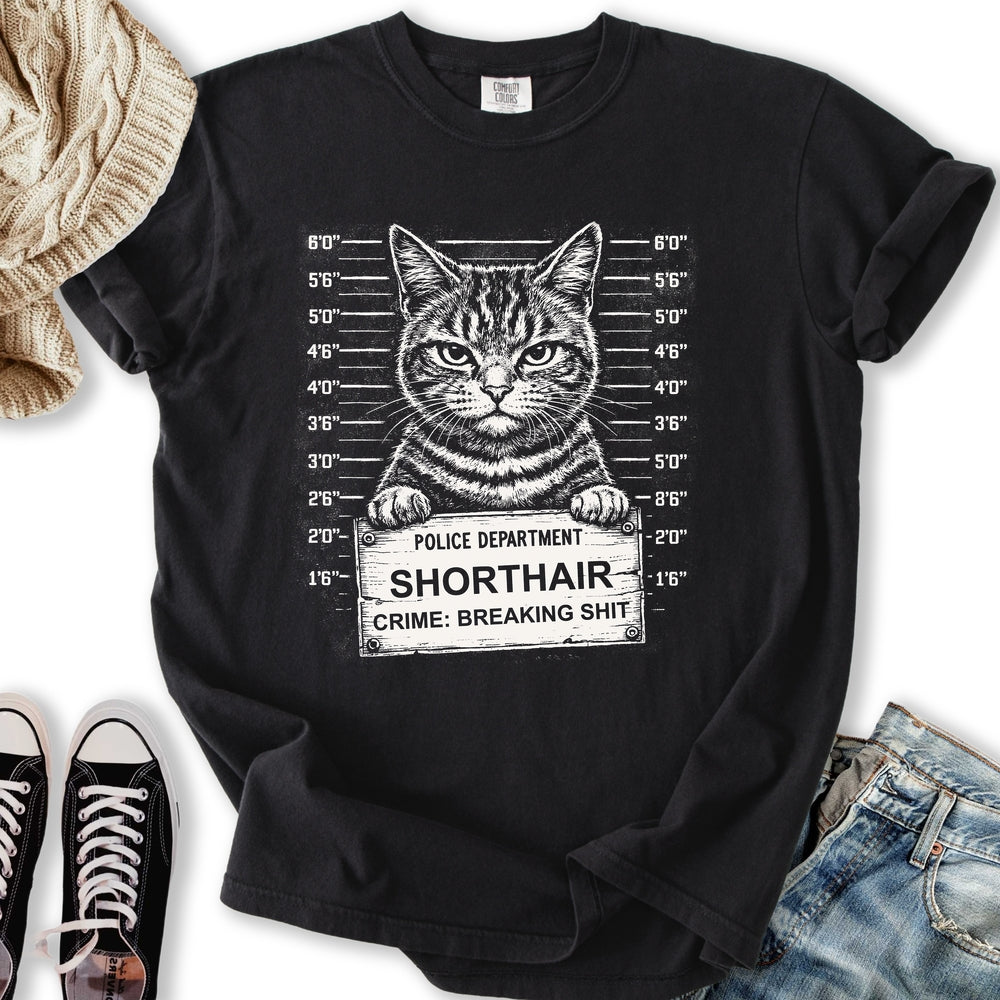 Cat Mugshot T-Shirt