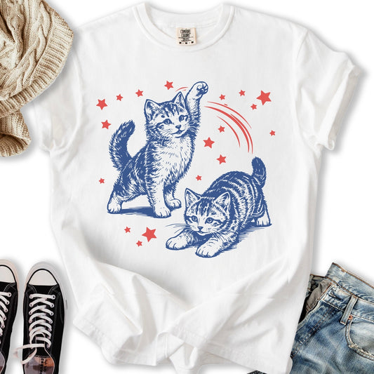 Patriotic Kittens T-Shirt