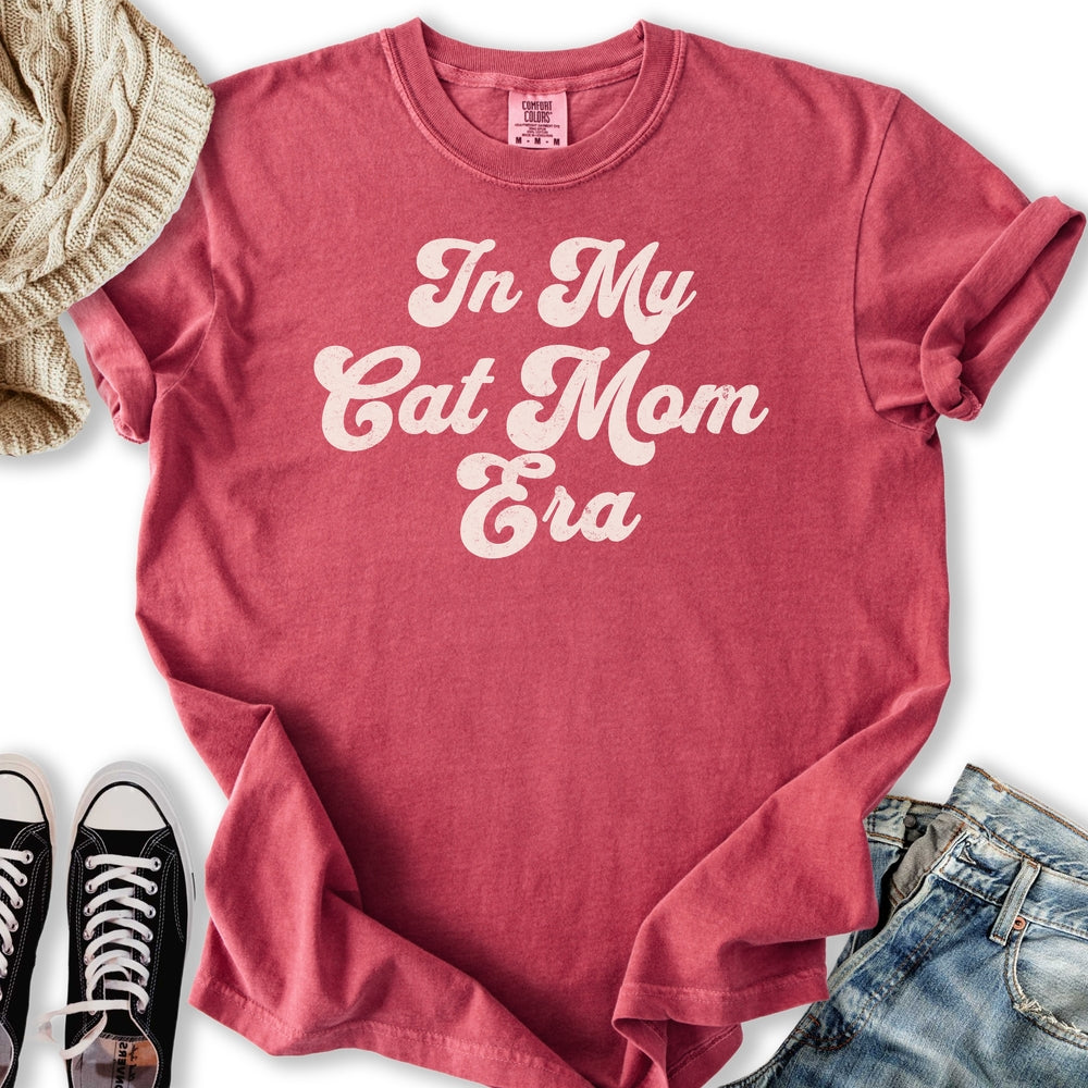 Cat Mom Era T-Shirt