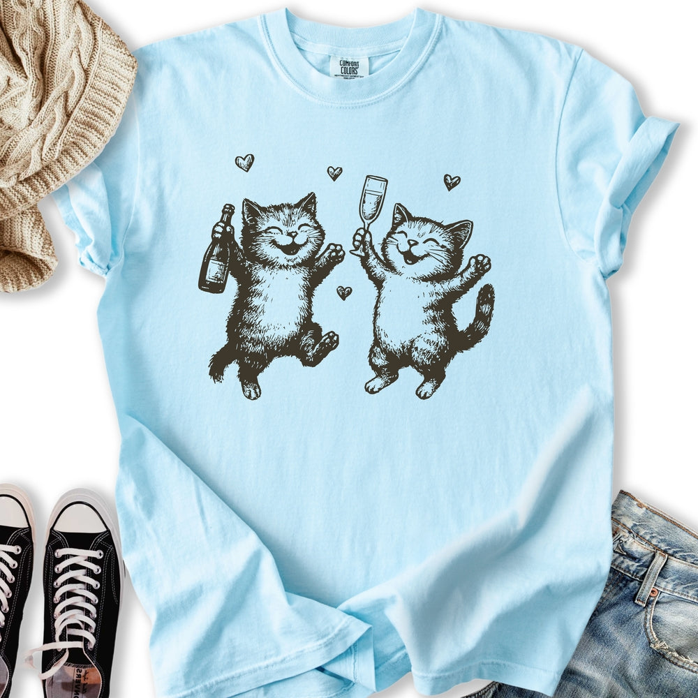 Cat Bubbles T-Shirt
