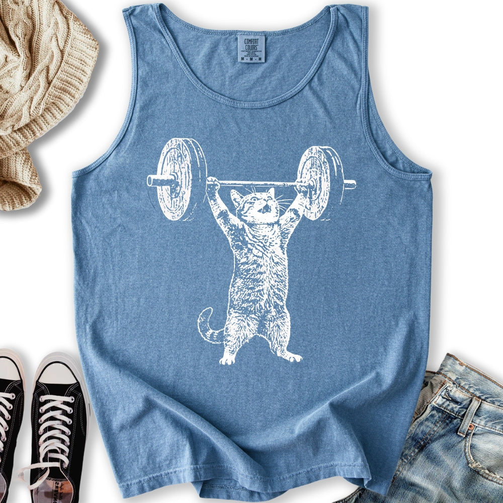 Weight Lifter Cat Tank