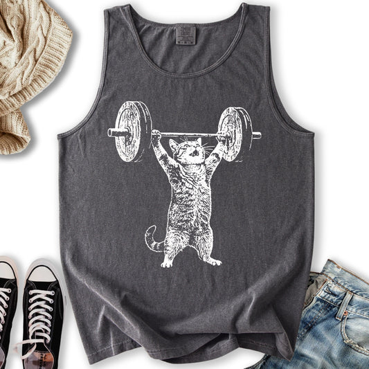 Weight Lifter Cat Tank