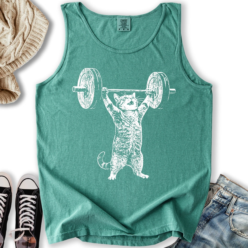 Weight Lifter Cat Tank