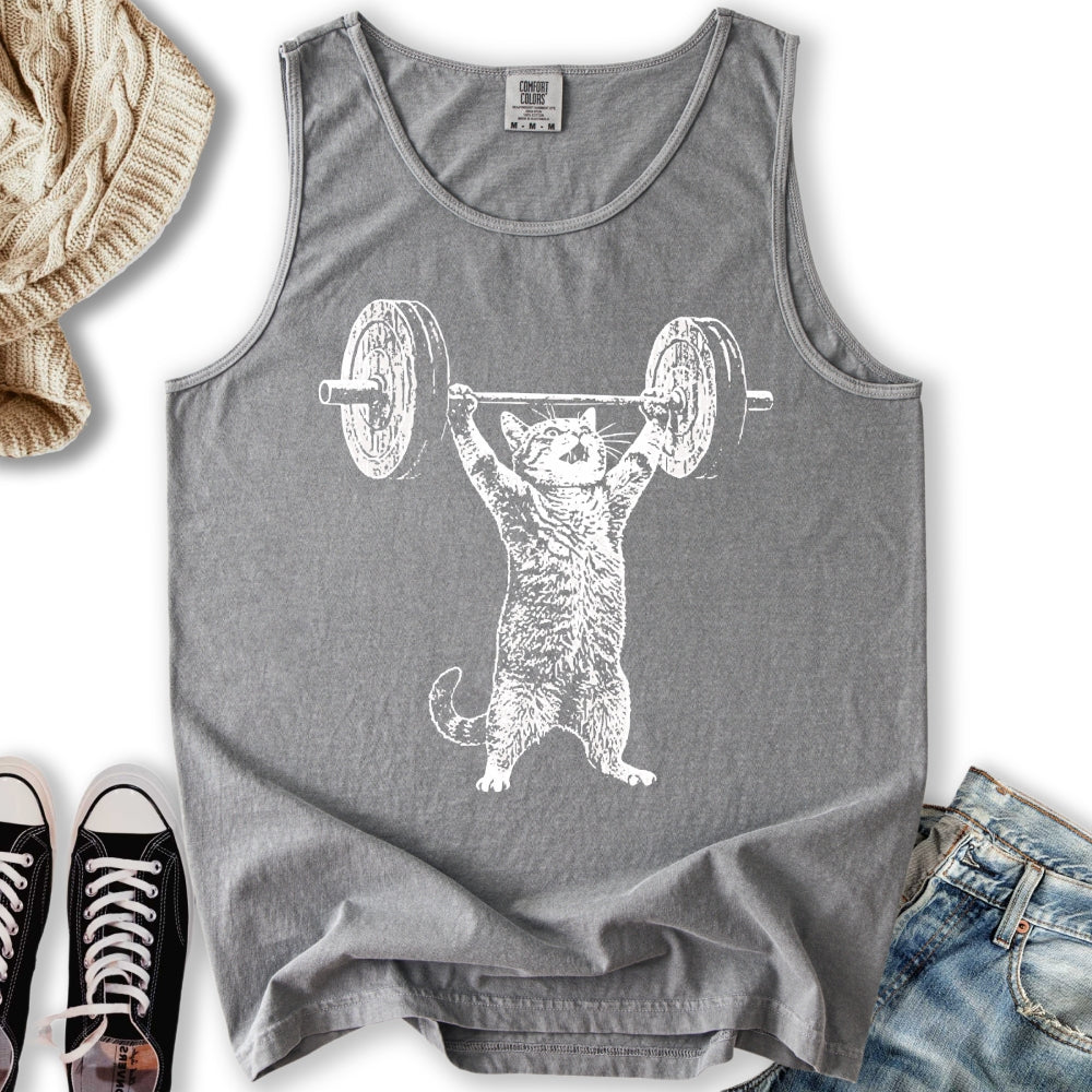 Weight Lifter Cat Tank