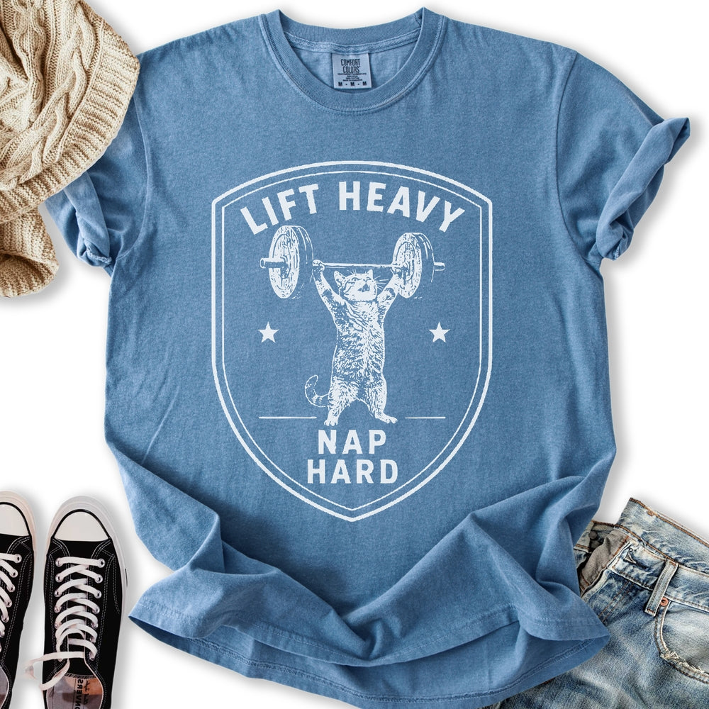 Lift Heavy Nap Hard T-Shirt