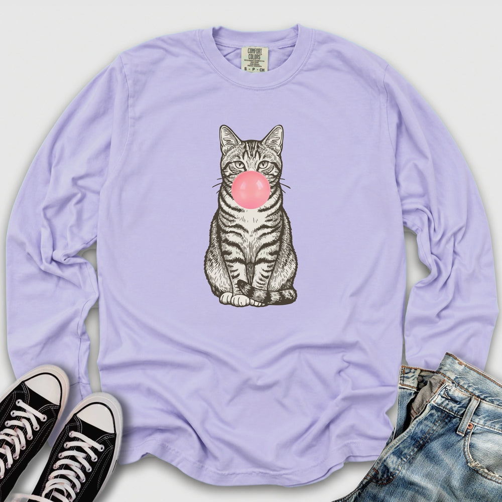 Tabby Bubblegum Long Sleeve Tee