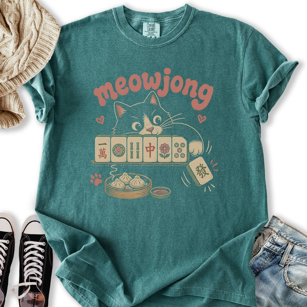 Meowjong & Dumplings T-Shirt