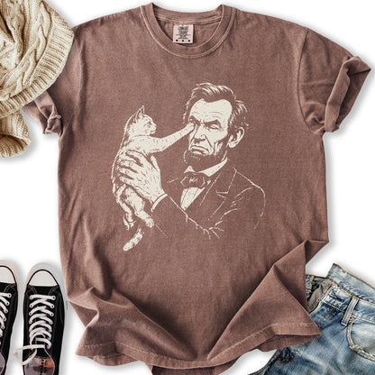 Lincoln Cat Pat Relaxed Tee