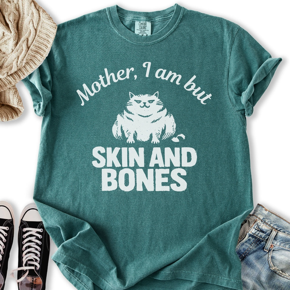 Skin and Bones Cat T-Shirt