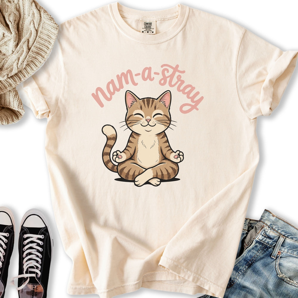 Namastray Cat Relaxed Tee