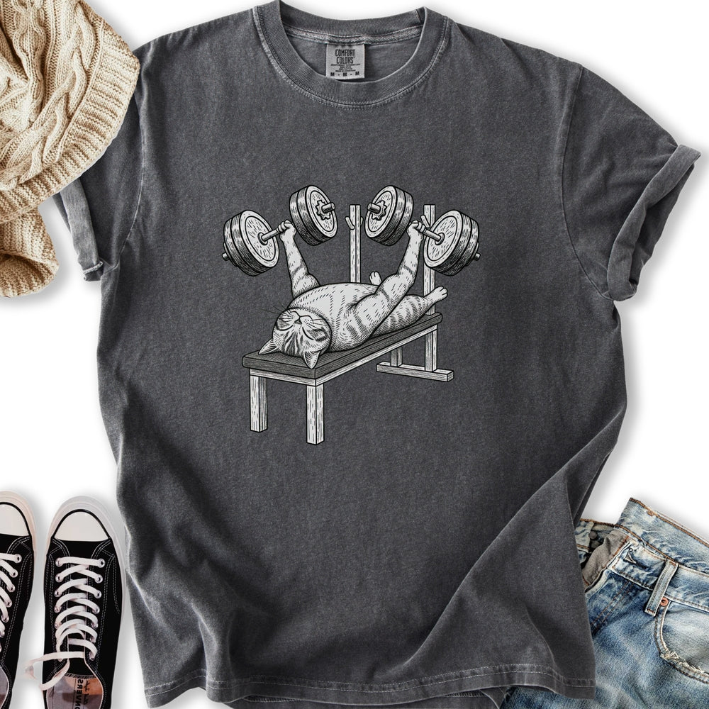 Bench Press Cat T-Shirt