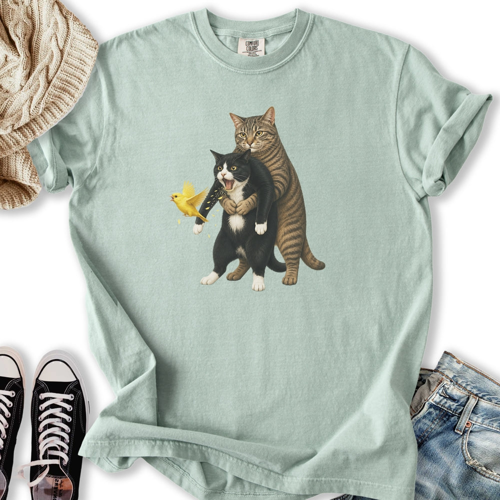 Cat Heimlich Maneuver T-Shirt