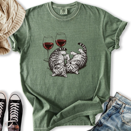 Red Wine Kittens T-Shirt