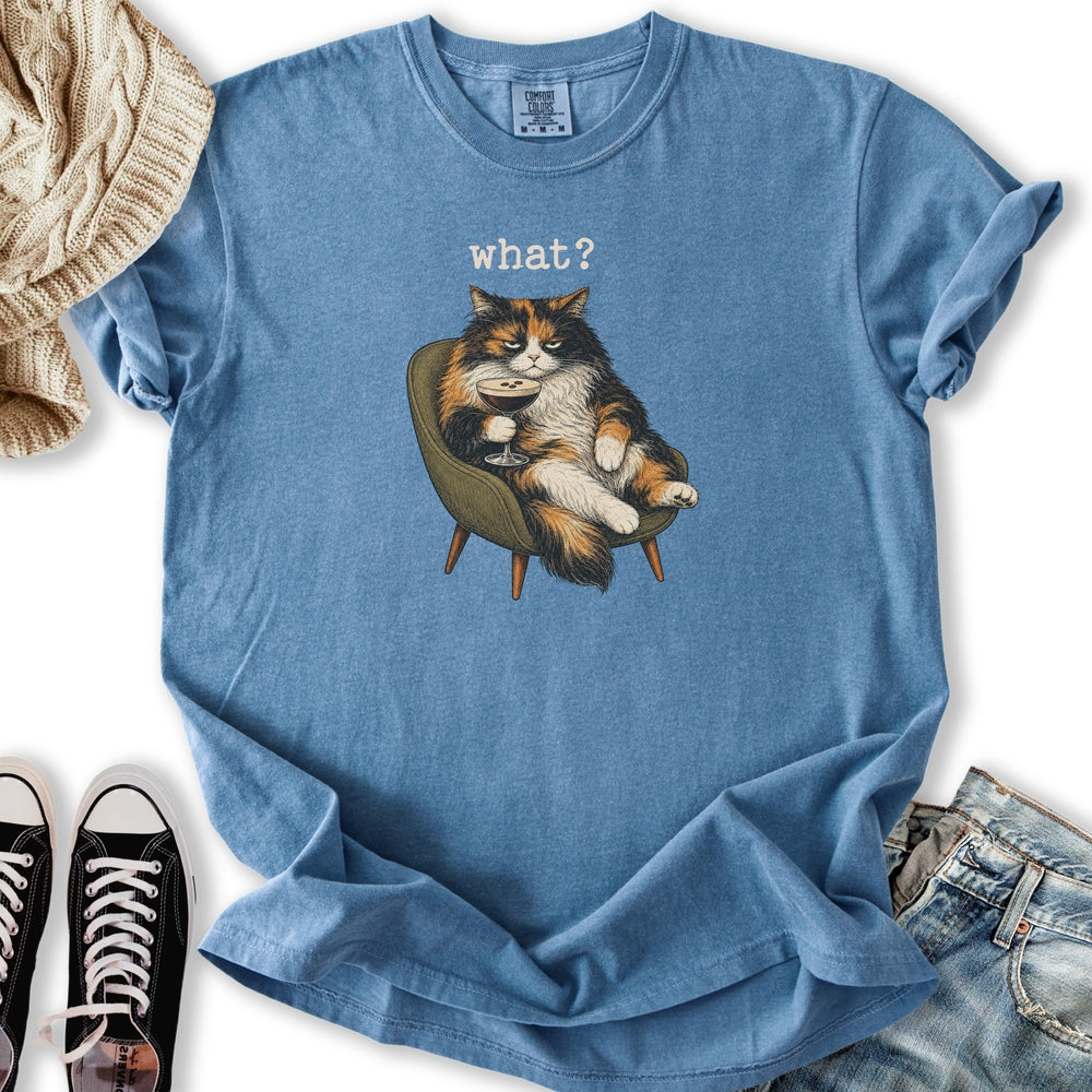 Grumpy Calico Cat T-Shirt