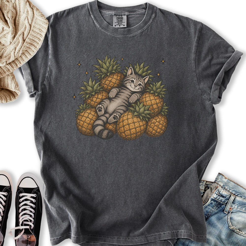 Pineapple Cat T-Shirt