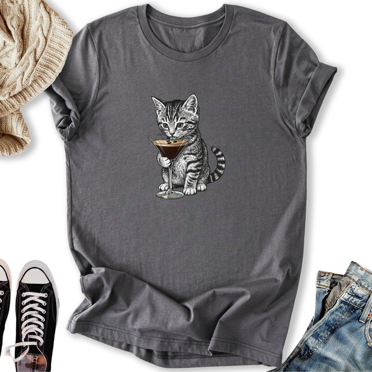 Kitten Espresso Martini T-Shirt