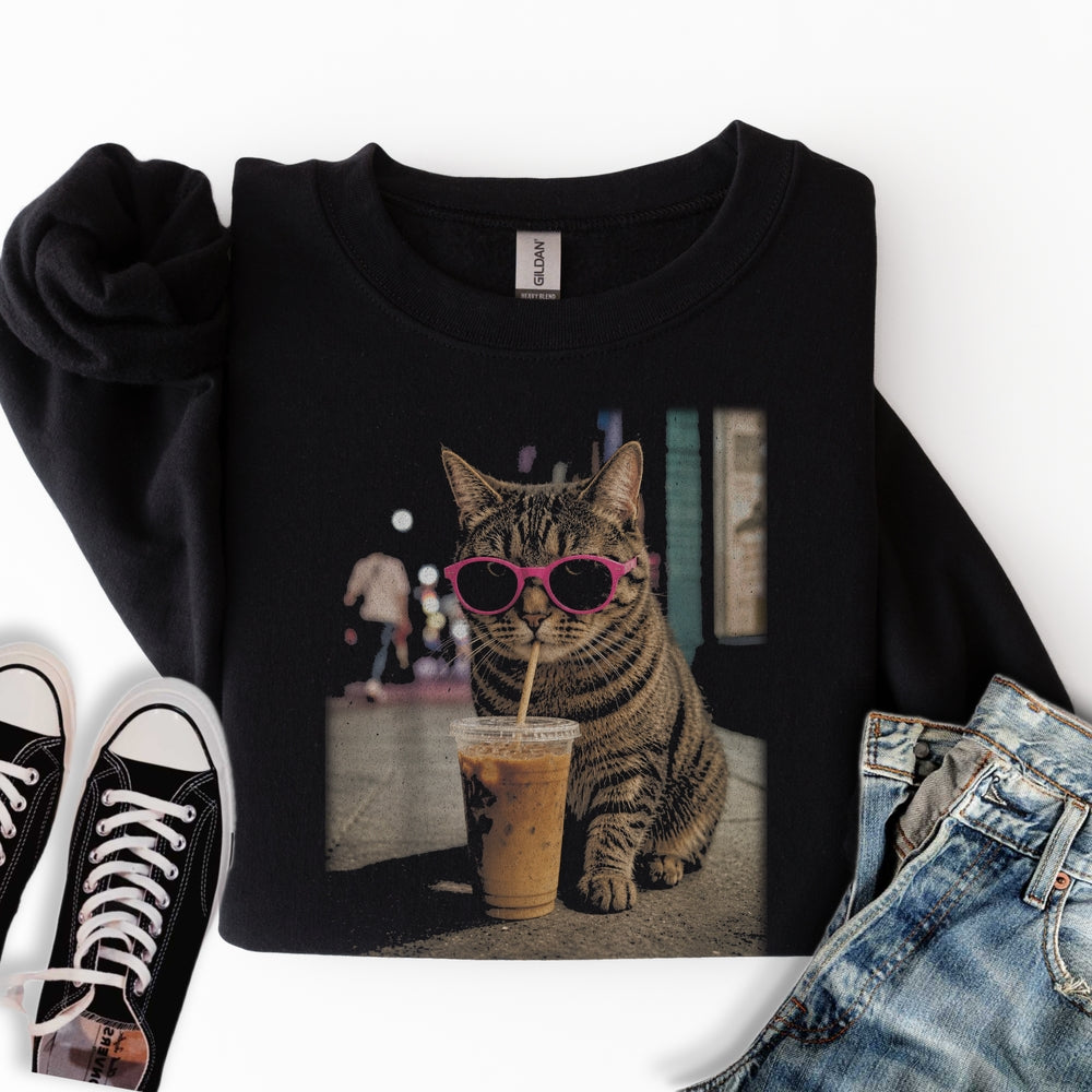 Catpuccino After Dark Sweatshirt