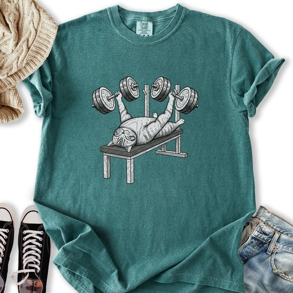 Bench Press Cat T-Shirt