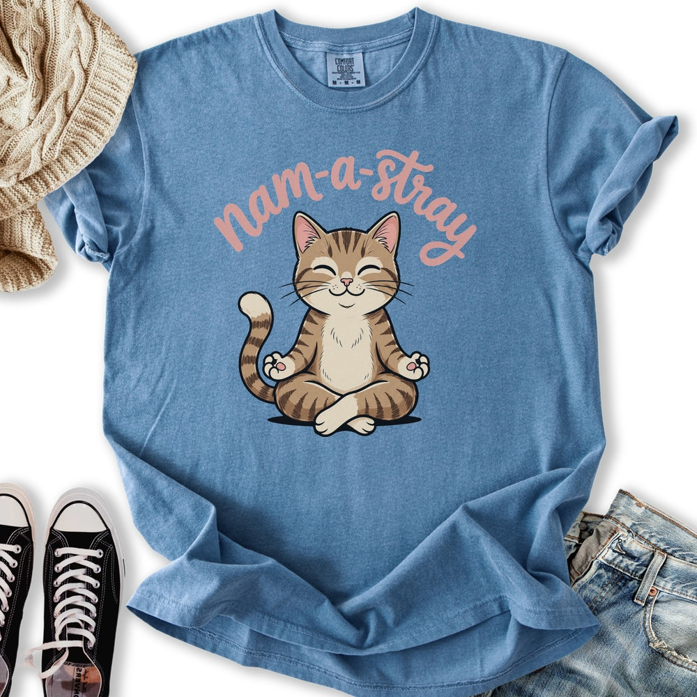 Namastray Cat Relaxed Tee